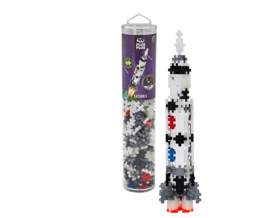 PLUS-PLUS SATURN V ROCKET / 240 PCS / TUBE