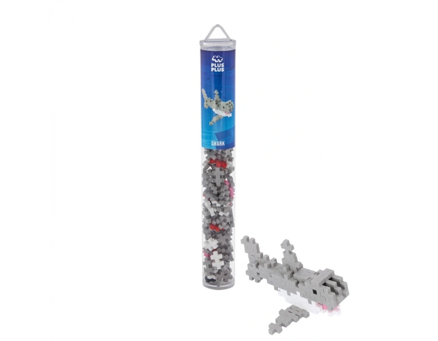 PLUS-PLUS SHARK / 100 PCS TUBE 4240