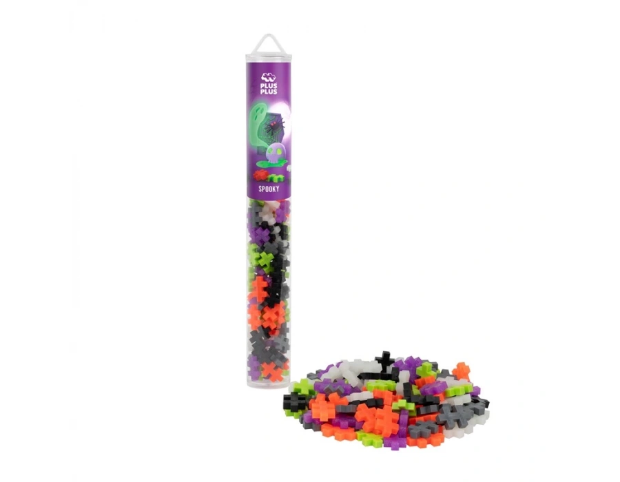 PLUS-PLUS SPOOKY MIX / 100 PCS TUBE