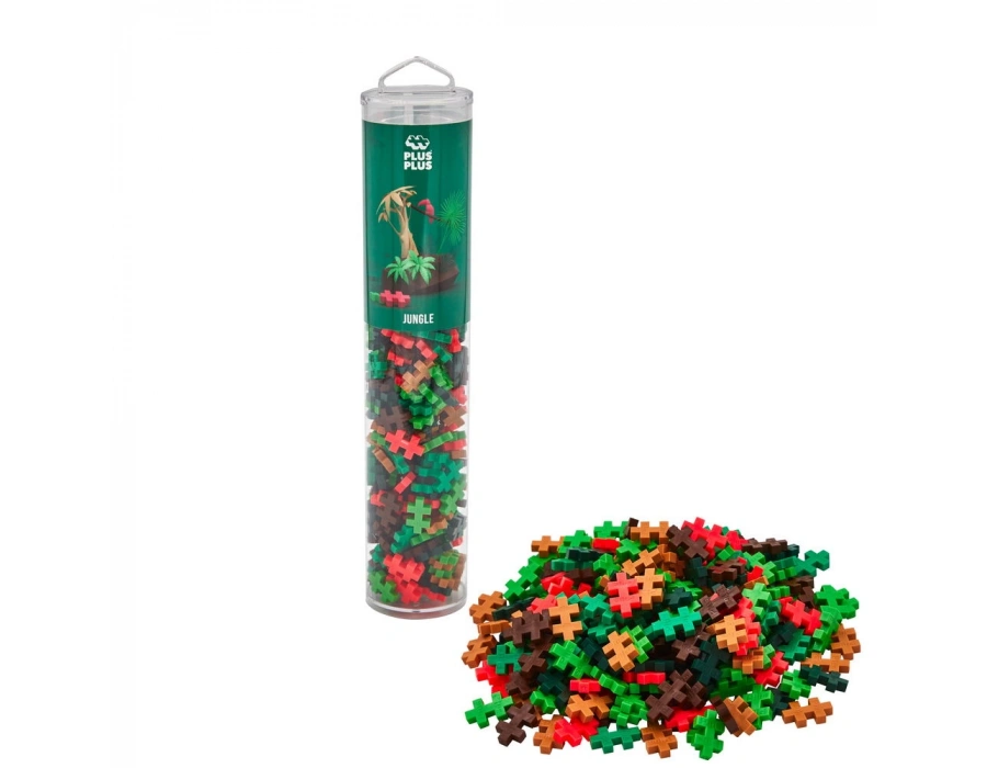 PLUS-PLUS JUNGLE MIX / 240 PCS TUBE