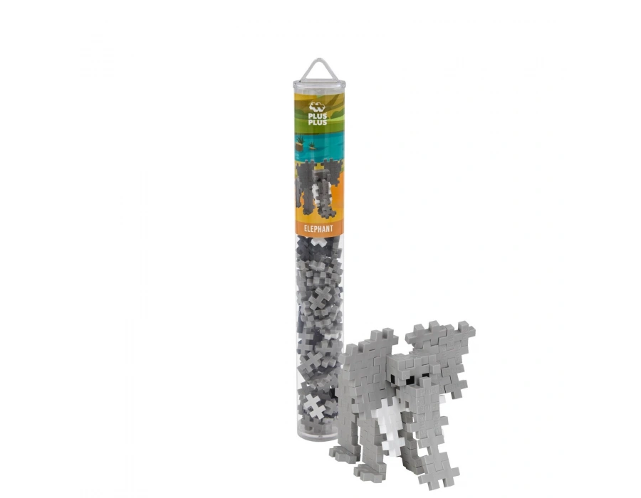PLUS-PLUS ELEPHANT / 100 PCS TUBE