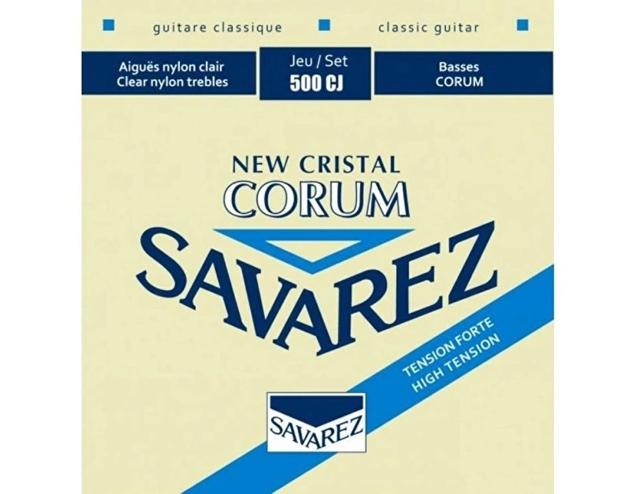 Savarez 500CJ Corum Crystal Blue Forte Klasik Gitar Tel Seti