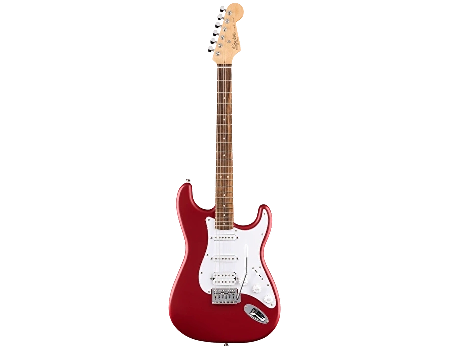 Squier Debut Stratocaster HSS Laurel Klavye Dakota Red Elektro Gitar