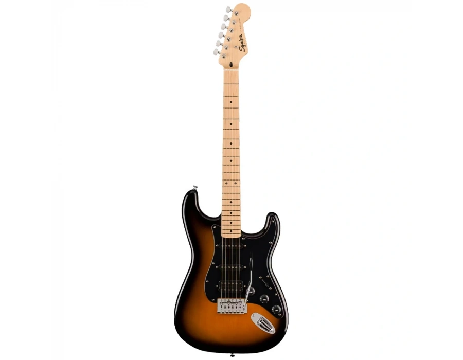 Squier FSR Sonic Stratocaster HSS Akçaağaç Klavye BPG 2 Ton Sunburst Elektro Gitar