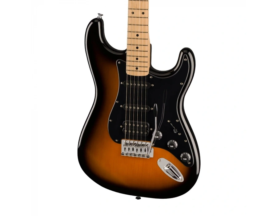 Squier FSR Sonic Stratocaster HSS Akçaağaç Klavye BPG 2 Ton Sunburst Elektro Gitar