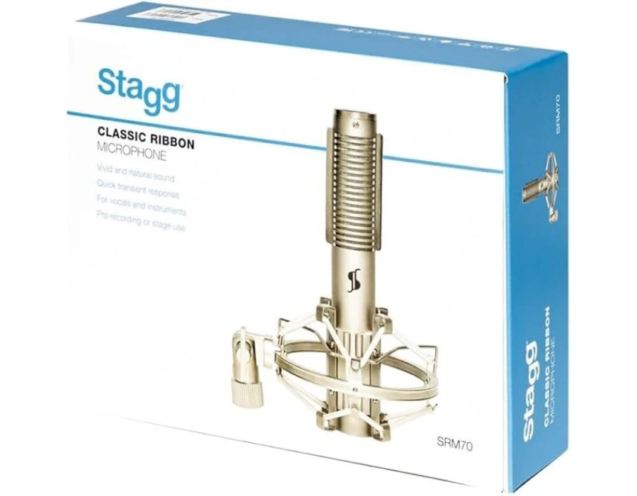 STAGG SRM70 RİBBON MİKROFON
