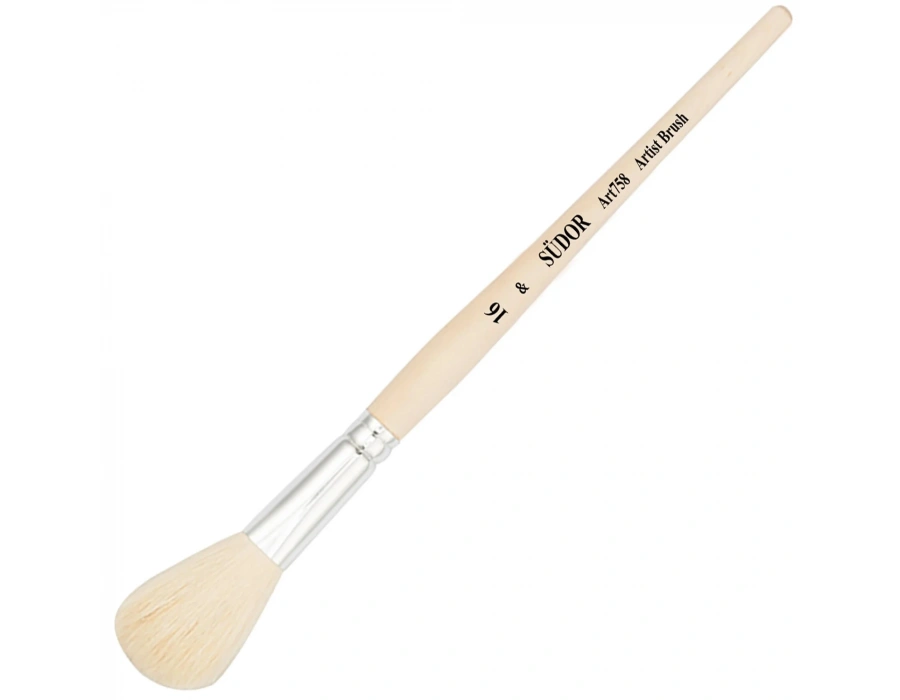 Südor Pompon Fırça Mop Yumuşak Kıl Seri 758 No 16