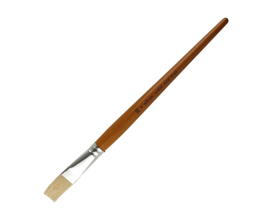 Südor Sert Kıl Düz Kesik Fırça Seri 258 No 14