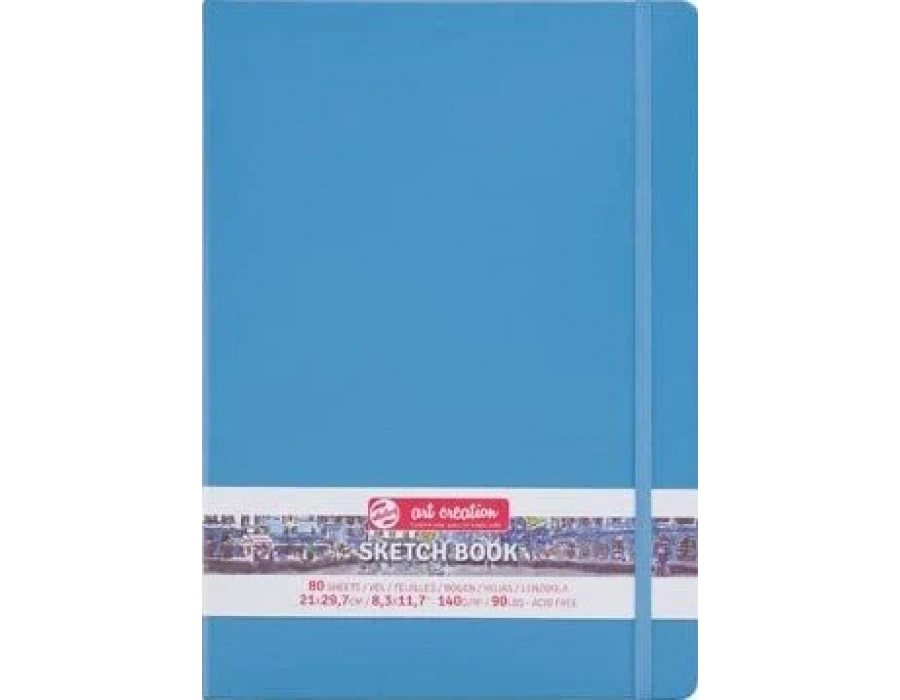 Talens Art Creation Eskiz Bloğu Sert Kapak A4 140gr 21x29,7cm Mavi 80yp