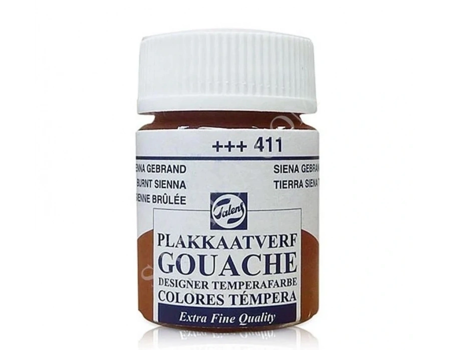 Talens Guaj Boya 16ml 411 Burnt Sienna
