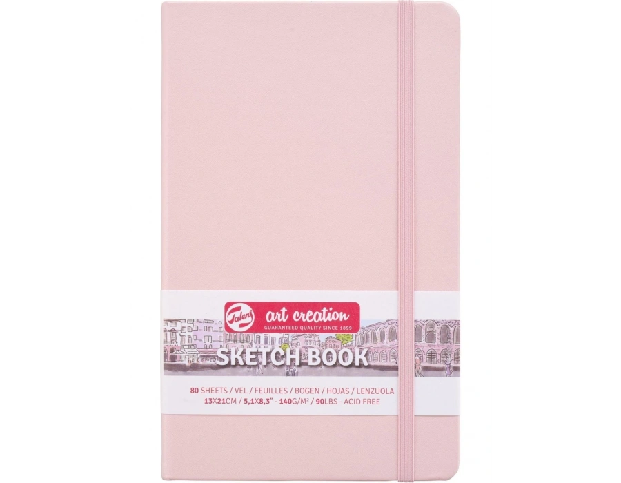 Talens Taç Skblok Pembe Sketchbook 13 x 21 140 gr