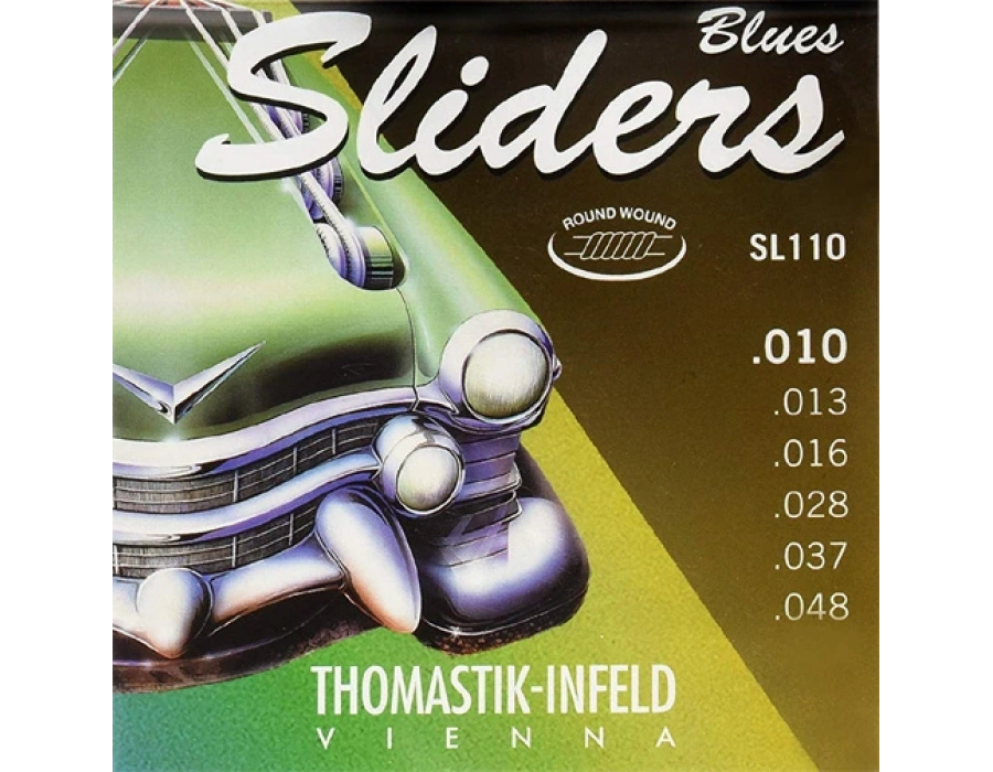 Thomastik-Infeld Blues Sliders SL110 10-48, Full Set