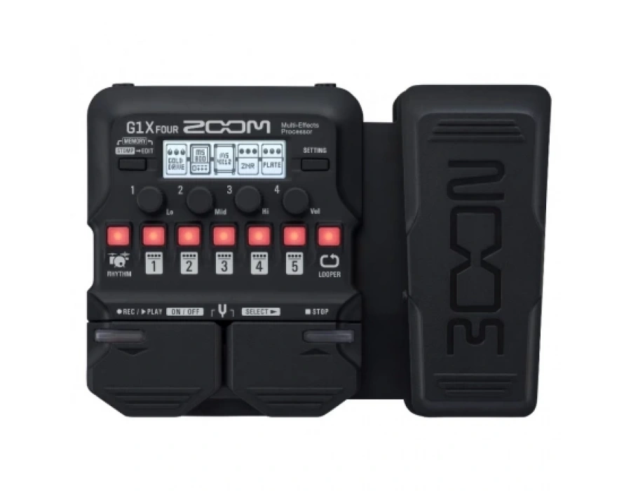 Zoom G1x FOUR Expression Pedallı Multi-Efekt Prosesörü