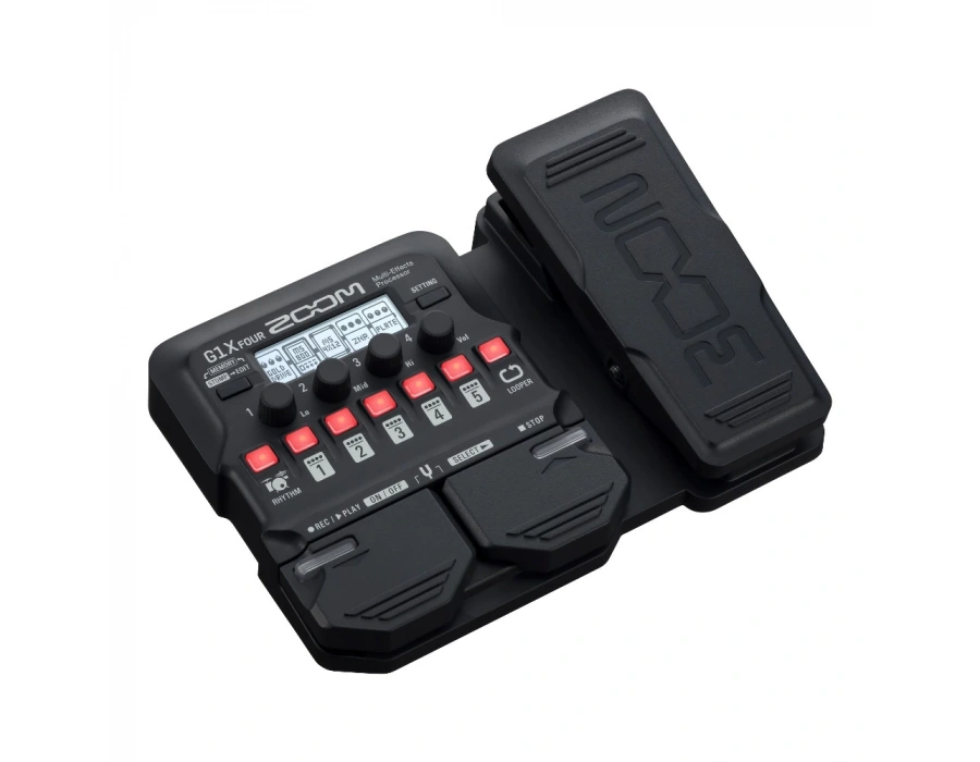 Zoom G1x FOUR Expression Pedallı Multi-Efekt Prosesörü