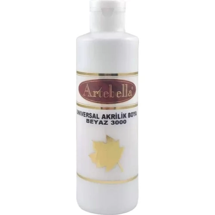 ARTEBELLA UNIVERSAL AKRİLİK BOYA 500 ml BEYAZ