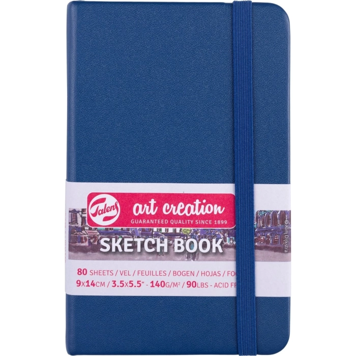 Art Creation Talens Sketchbook Navy Blue – 13×21 Cm 140 Gr 80 Sheets