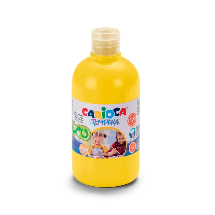 CARİOCA TEMPERA SULUBOYA SÜPER YIKANABİLİR SARI 500 ML