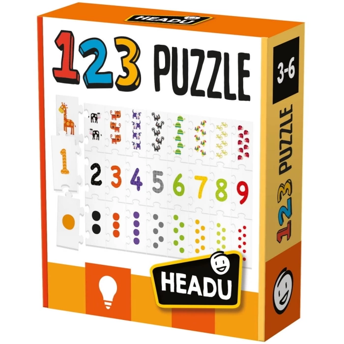 HEADU 123 PUZZLE (3-6 YAŞ)