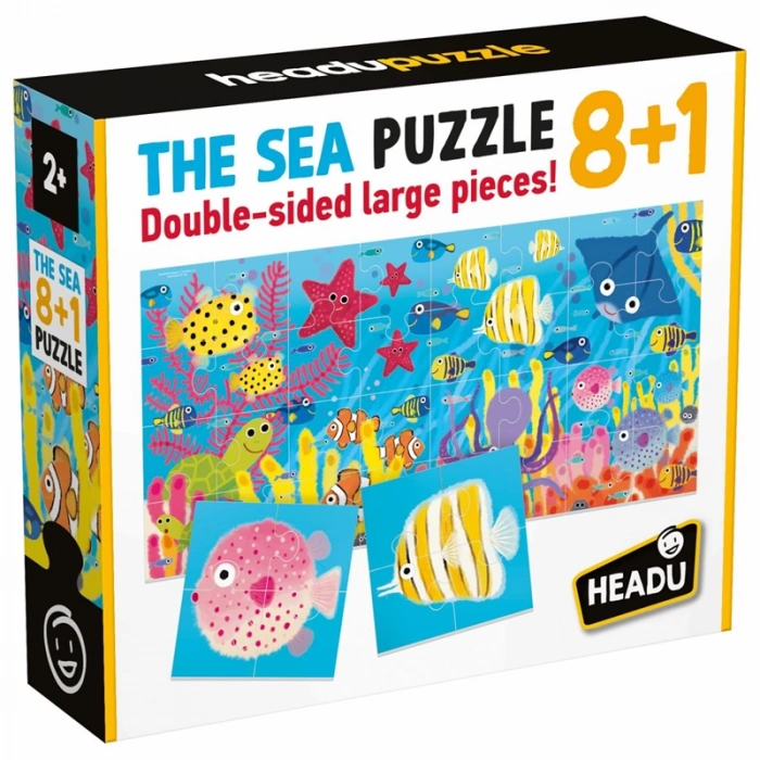 HEADU 4 TACTILE PUZZLE FARM (+2 YAŞ)