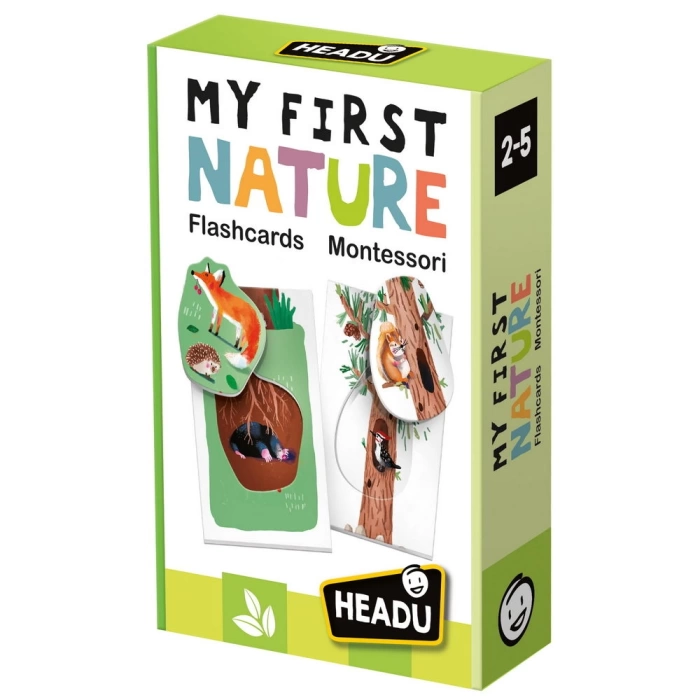 HEADU FLASHCARDS MY FIRST NATURE MONTESSORI