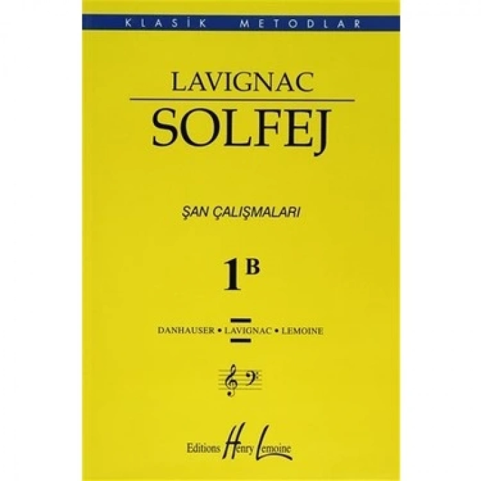 LAVIGNAC SOLFEJ 1B
