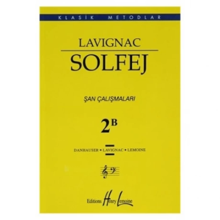 LAVIGNAC SOLFEJ 2B