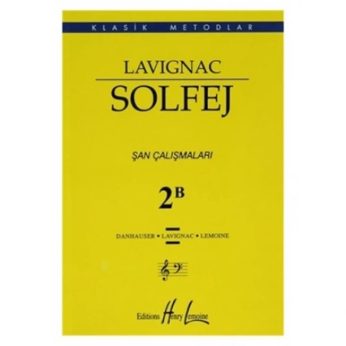 LAVIGNAC SOLFEJ 2B