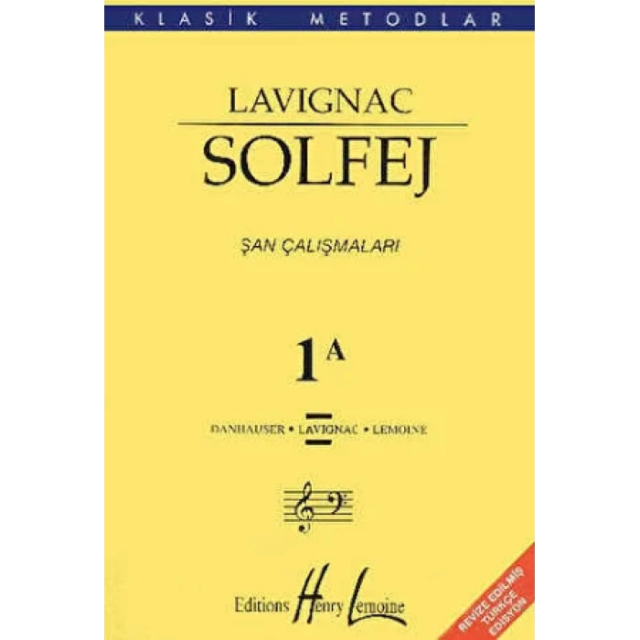 Lavignac Solfej 1A - Şan Çalışmaları