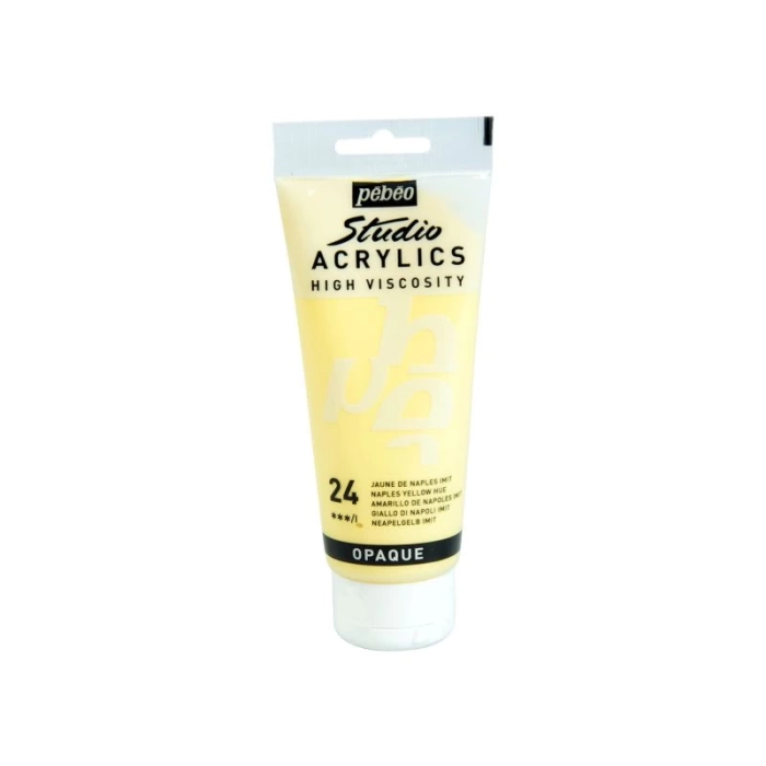 Pebeo Studio Akrilik Boya 100 ml Naples Yellow 24