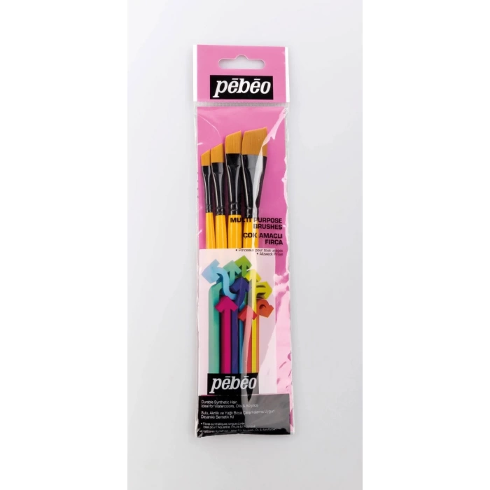 Pebeo 4 Lü Fırça Seti No:10