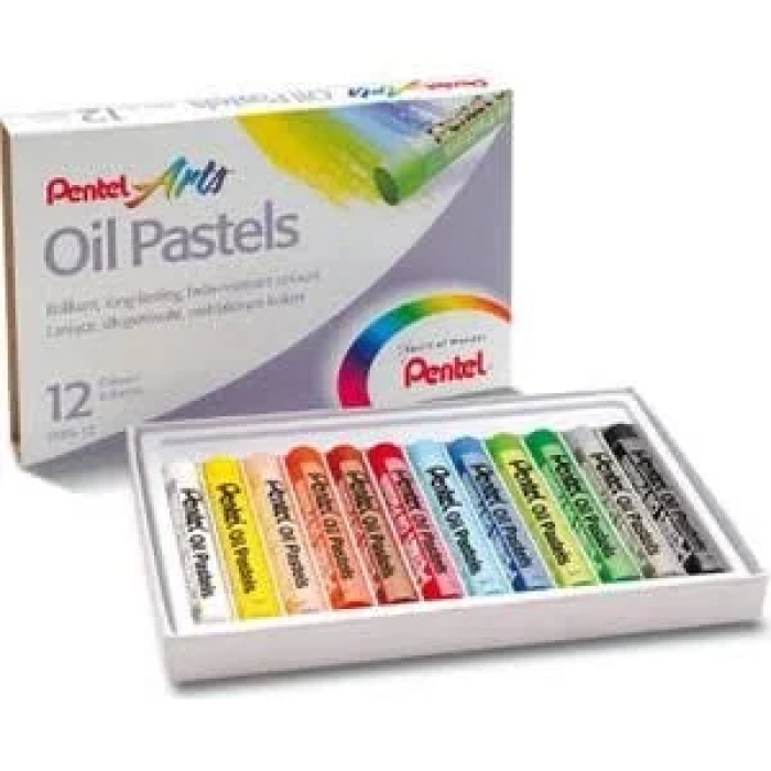 Pentel Oil Pastels Yağlı Pastel 25 Li Renk