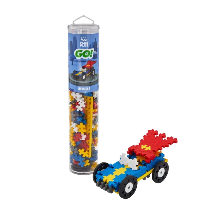 PLUS-PLUS COLOR CARS HERO / 200 PCS TUBE 4259