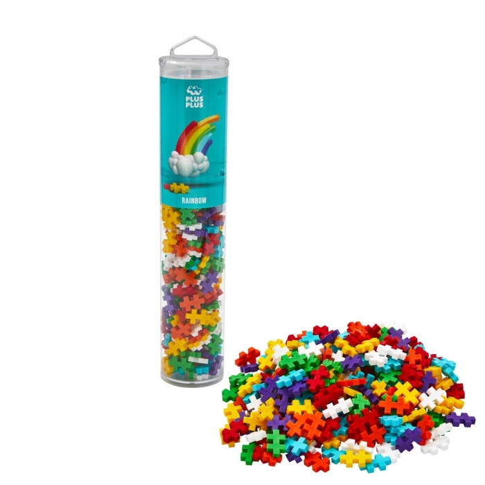 PLUS-PLUS RAINBOW MIX / 240 PCS TUBE