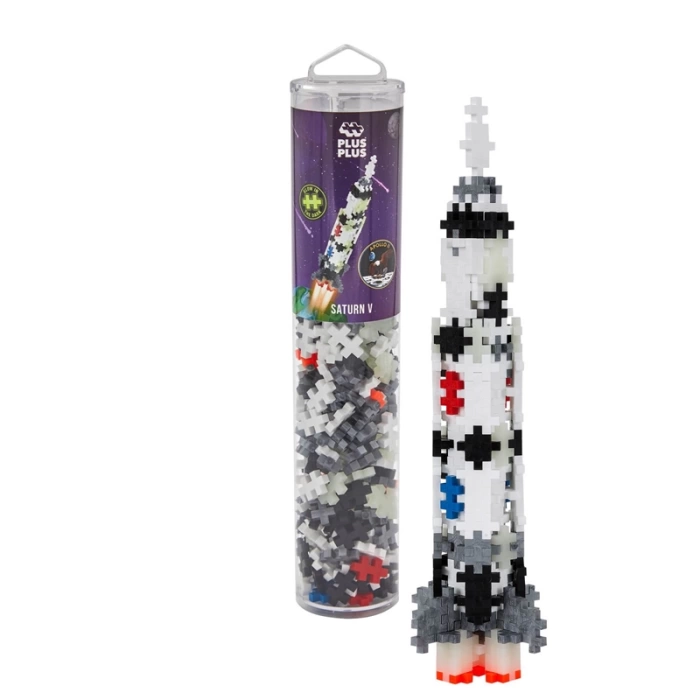 PLUS-PLUS SATURN V ROCKET / 240 PCS / TUBE