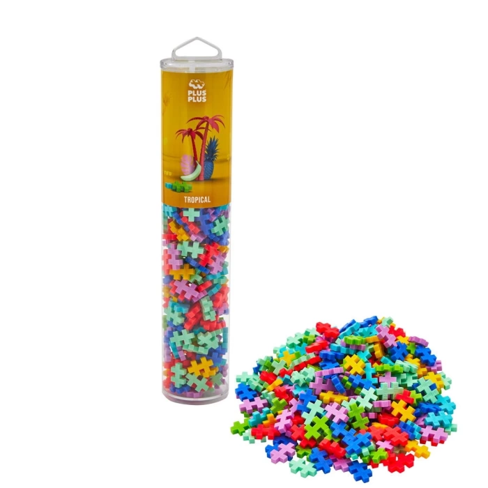 PLUS-PLUS SUPERHERO / 100 PCS TUBE