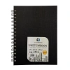 Alex Schoeller Sketchbook Sert Kapak Eskiz Defteri 120gr A5 70yp Spiralli Soft White Çizgisiz