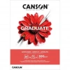 Canson Graduate Akrilik - Yağlıboya Defteri 300gr A4 20 Yaprak