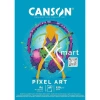 Canson Xsmart Pixel Art Çizim Defteri A4 120 gr 40 yp