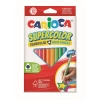 CARİOCA SUPERCOLOR MAXI ÜÇGEN KURU BOYA KALEMİ 12Lİ