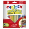 CARİOCA SUPERCOLOR MAXI ÜÇGEN KURU BOYA KALEMİ 18Lİ