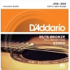 DADDARİO EZ900 AKUSTİK GİTAR TEL SETİ, 85/15 BRONZE, EXTRA LIGHT