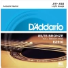 DADDARİO EZ910 AKUSTİK GİTAR TEL SETİ, 85/15 BRONZE, LIGHT GAUGE