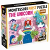 HEADU MONTESSORI FIRST PUZZLE THE UNICORN WOOD (2-5 YAŞ)