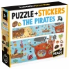 HEADU PUZZLE + STICKERS THE PIRATES (+3 YAŞ)