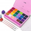 Himi Jelly Cup Gouache Set 24 Colours Guache +3 Brushe