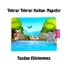 LİNO TEKRAR TEKRAR KULLANILABİLEN STICKER ANIMAL PARADISE