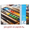 Talens suluboya bloğu 300 Gr - A4 -20 Yaprak Spiralli DEFTER