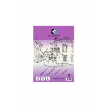 ALX.A5 180 GR. 25.Lİ SPR. ESKİZ BLOK ALX7808 A5