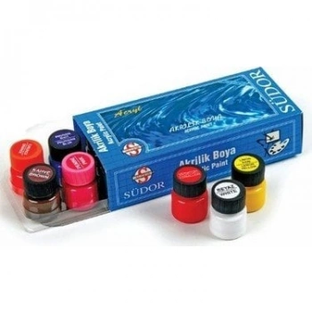 Südor Akrilik Boya Seti 20ml 10 Renk