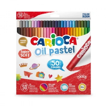 CARİOCA YAĞLI PASTEL BOYA MAXİ PAKET 50Lİ